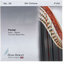 Pedal BW Silver 5th F No.35