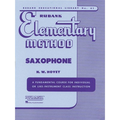 Gower & Voxman - Rubank Elementary Method - Saxophone