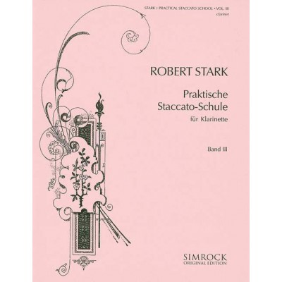 Méthode Pratique Du Staccato Vol. 3 - Clarinette