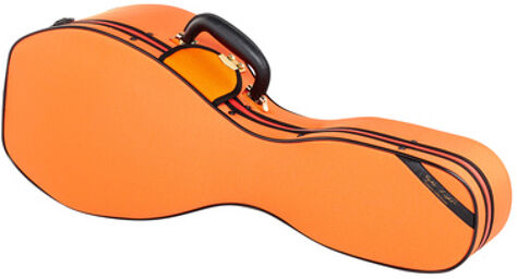 Round Mandolin Case OR Orange