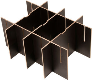 Dividing Wall Set 80H3 2/3 Brown