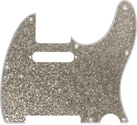 T-Pickguard Silver Sparkle Silver Sparkle