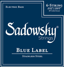 Blue Label Bass 6 032-130