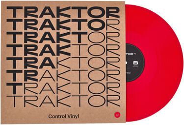 Traktor Control Vinyl Red Rouge