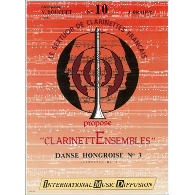 Brahms - Danse Hongroise N°3 - Sextuor Clarinettes