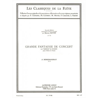 Demersseman: Grande fantaisie de concert op. 52