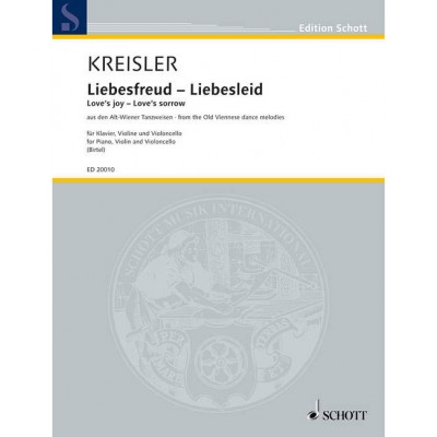 Kreisler - Liebesfreud - Liebesleid - Piano Trio