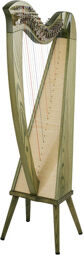 Celtic Harp Ashwood 22 TGR Translucent Green