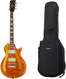 SC-Custom Plus EMG TBF w/Bag Trans Brown Flame Gloss