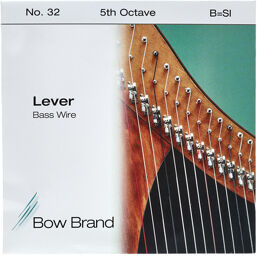 BW 5th B Harp Bass Wire No.32