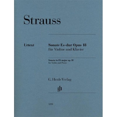 Richard Strauss - Sonata In E Flat Major Op. 18 - Violon et Piano