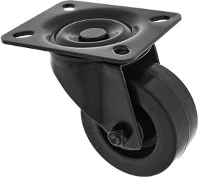 Black Wheel 80mm Noir