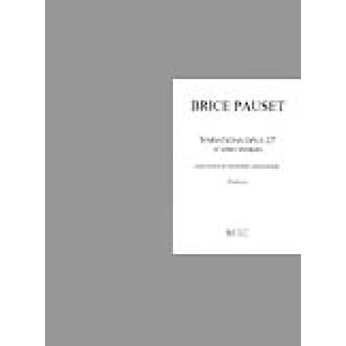 Webern/pauset - Variations Op.27 - Piano et Ensemble