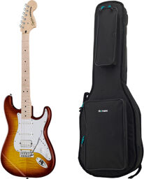 Affinity Strat FM HSS S Bundle Sienna Sunburst