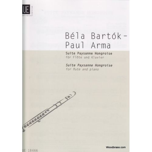 Bartok B. - Suite Paysanne Hongroise - Flute et Piano