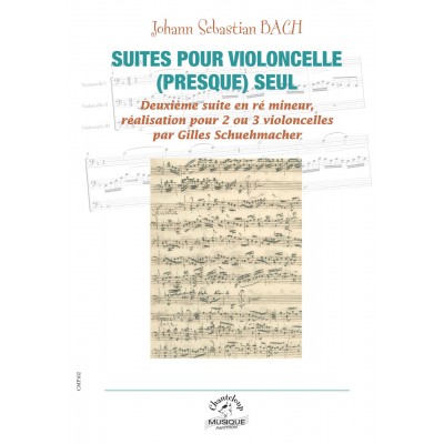 Schuehmacher G. / Bach J.S. - Suites Pour Violoncelle (presque) Seul Vol.2