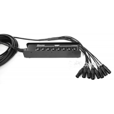 Boitier de Scène 8 Entres XLR 15 M