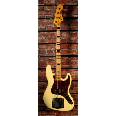 CS Jazz Bass 68 MN Journeyman Relic Vintage White
