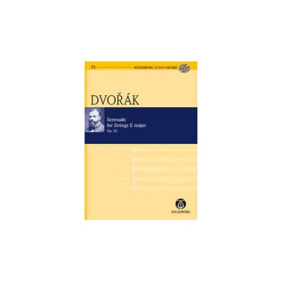 Dvorak A. - Serenade Op.22 - Conducteur + CD