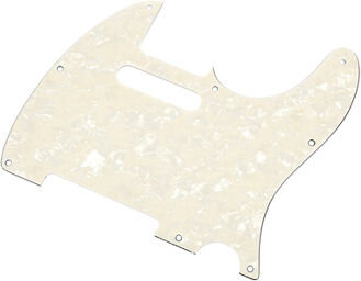 Pickguard T- White Pearl