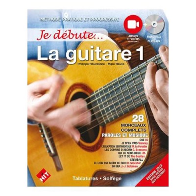 Heuvelinne P. - Je Débute La Guitare (CD + Audios/videos En Ligne)