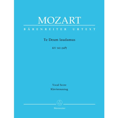 Moz W.A. - Te Deum Laudamus Kv 141 (66B) - Reduction Ch, Piano