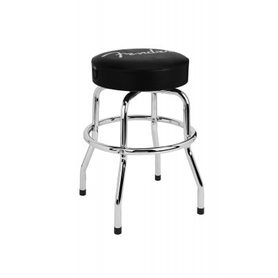Spaghetti Logo Pick Pouch Barstool Black-chrome 24