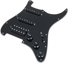 58 Quiet Coil HSS Pickguard BK
