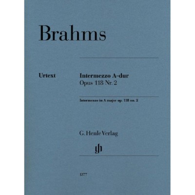 Brahms - Intermezzo A Major Op. 118 No. 2 - Piano