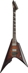 LTD Arrow QM Dark Brown Burst Dark Brown Sunburst