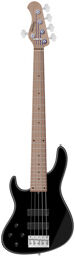 MetroExpress 24-5 Fret MA LH B Solid Black