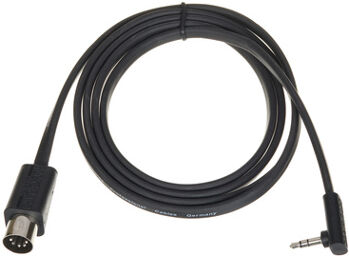 Flat TRS Midi Cable 150 cm Noir