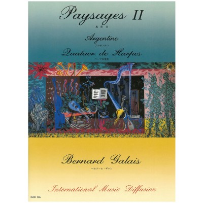 Galais - Paysages II Argentine - Quatuor Harpes