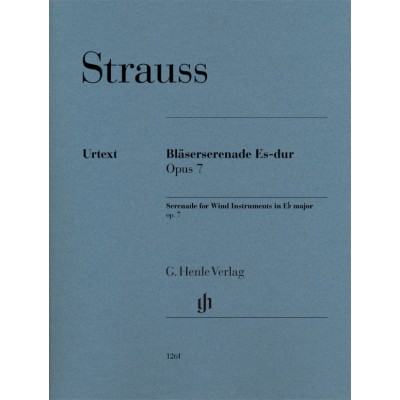 Strauss Richard - Serenade A Vents En Mi Bemol Majeur Op.7 - Parties Separees
