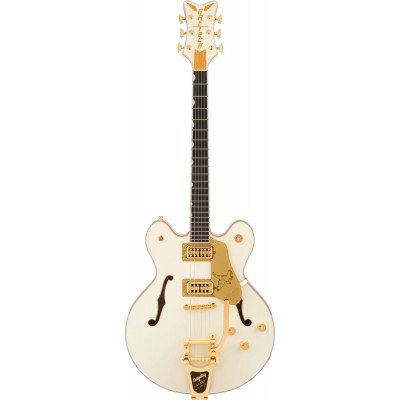 Falcon Center Block LTD Bigsby and Gold Hardware EBO Vintage White