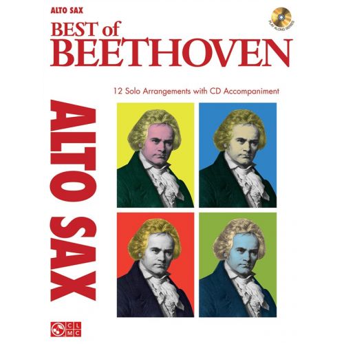 INSTRUMENTAL PLAY-ALONG BEST OF BEETHOVEN + CD - ALTO SAXOPHONE