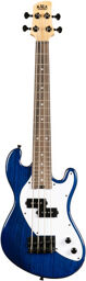 U-Bass Solid Body 4 Fret Blue Sapphier Blue