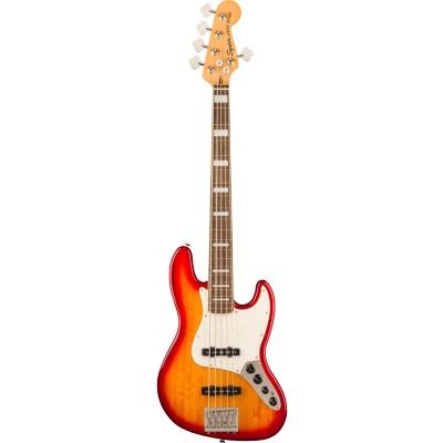 Classic Vibe Active '70s Jazz Bass V LRL White PLPG Sienna Sunburst