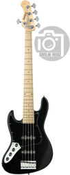MetroLine 21-5 Vin MN BKS LH Solid Black Satin