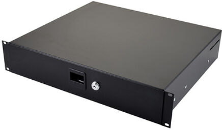 87402 Rack Drawer 2U Noir