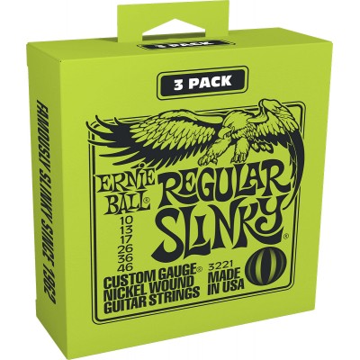 3221 Regular Slinky 10-46 Pack de 3