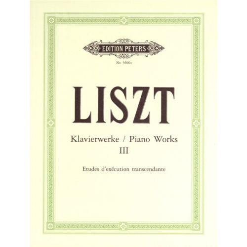 Liszt Franz - Piano Works Vol.3 - Piano