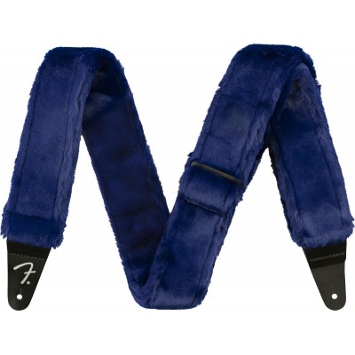 Poodle Plush Strap, Blue