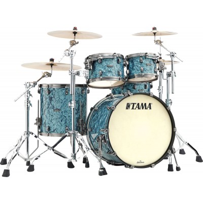 Starclassic Maple Stage 22 Smoked Black Nickel / Turquoise Pearl