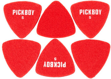 Felt Triangle Red Soft Pick S