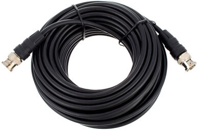 BNC Cable 50 Ohm 10,0m Noir