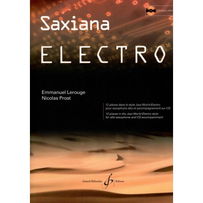 Divers Auteurs - Saxiana Electro - Saxophone Mi B et Piano