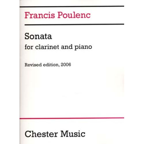 Poulenc Francis - Sonate - Clarinette & Piano