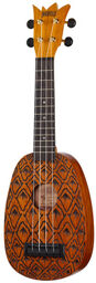 Pineapple Soprano Ukulele Naturel mat