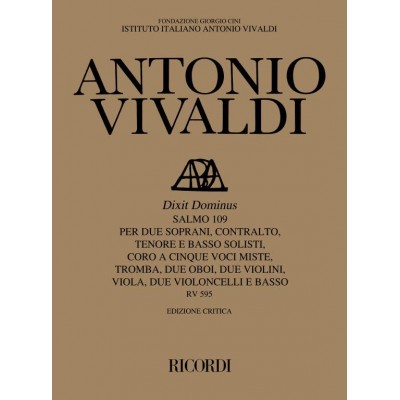 Vivaldi - Dixit Dominus. Salmo 109 RV 595 - Score